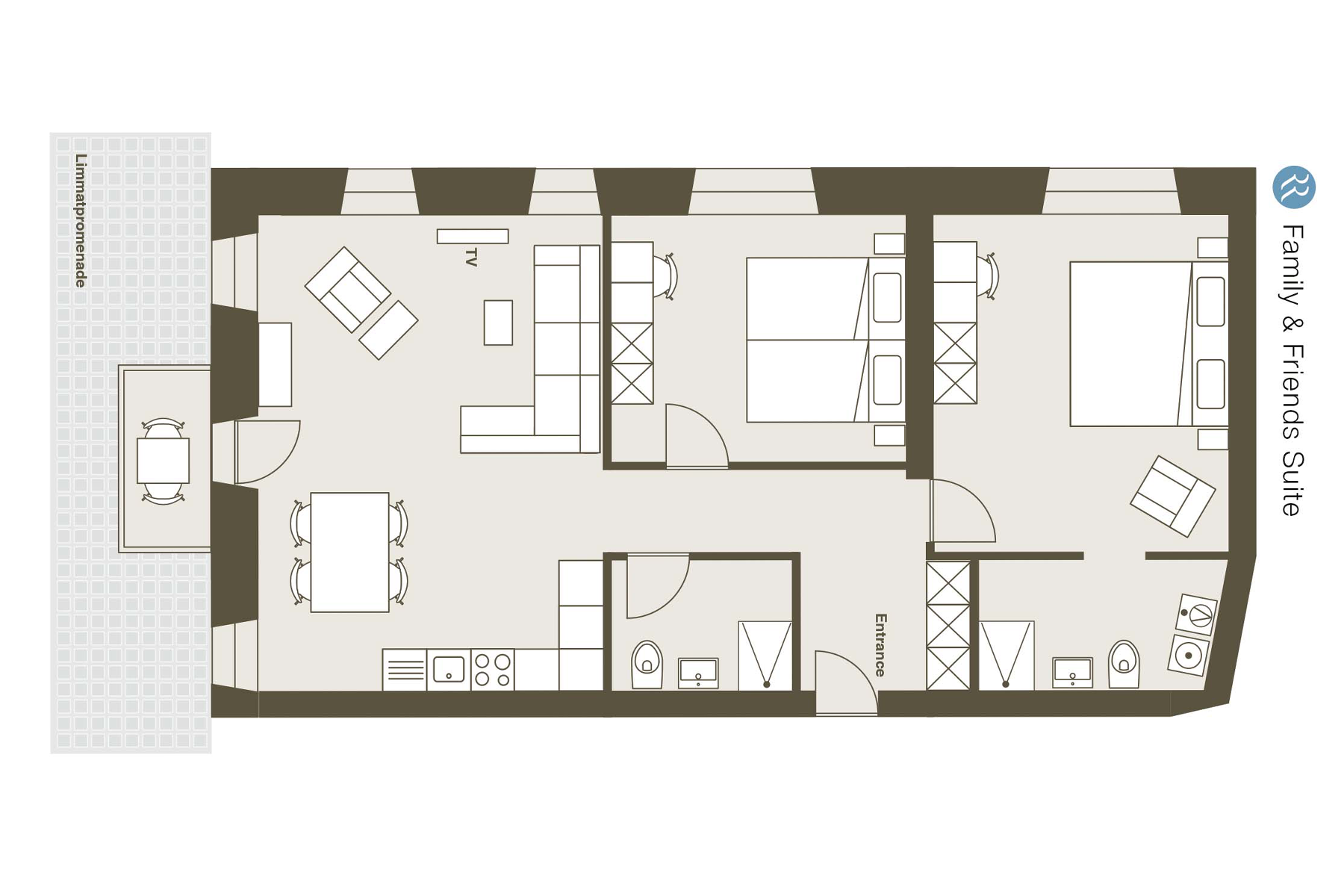 River Residence Friends & Family - Floor plan