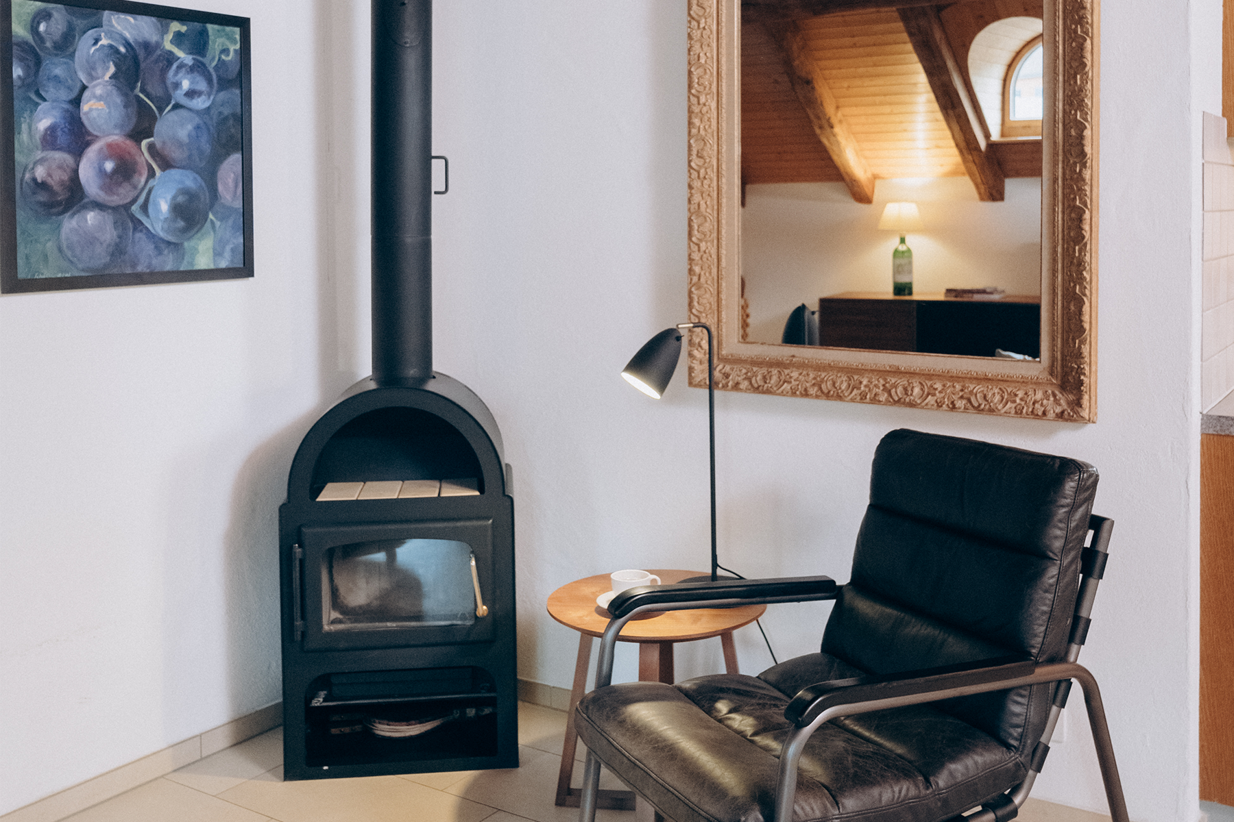 Signature Residence fireplace